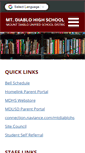 Mobile Screenshot of mdhs.mdusd.org