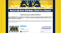 Desktop Screenshot of oakgrove.mdusd.org